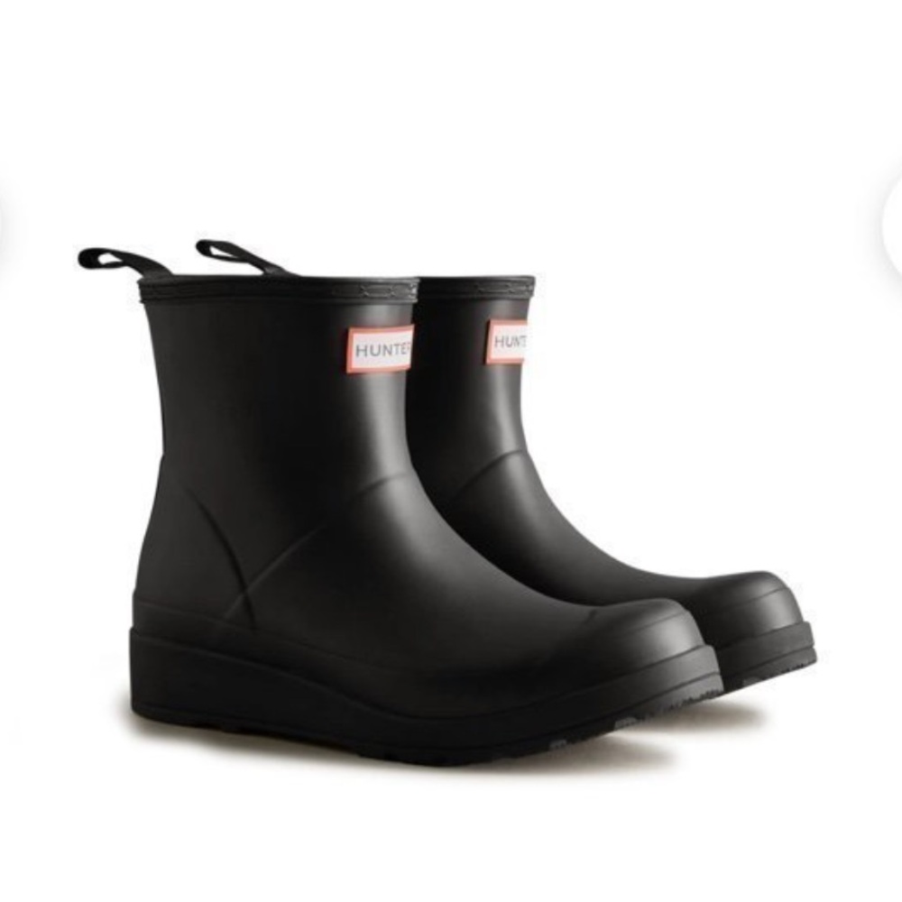 Hunter short rain boots